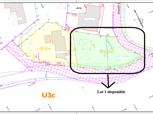 Terrain bâti à vendre sur Saint-Paul – Secteur du Bernica